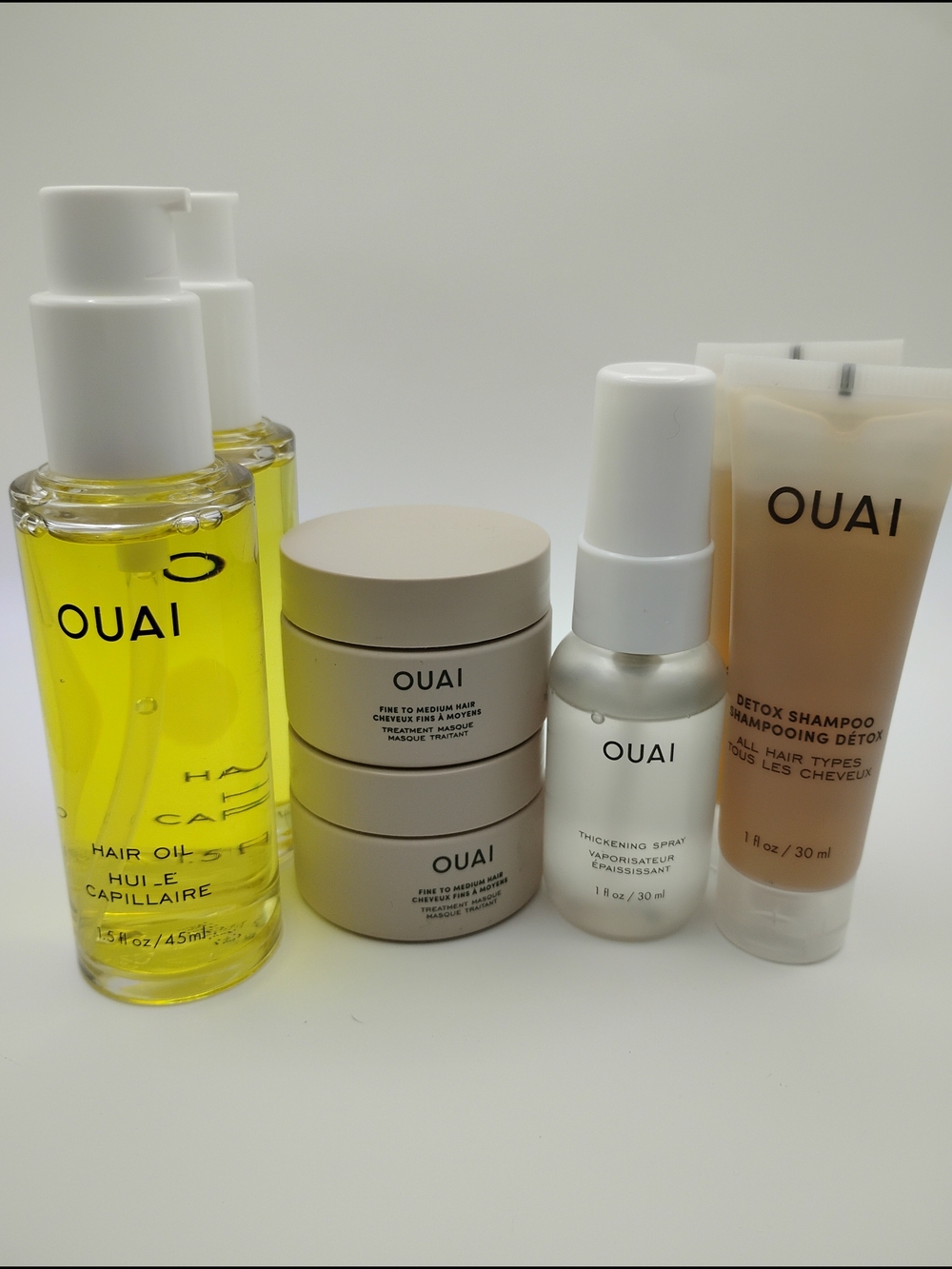 OUAI 7 Piece Hair Treatment Bundle ALL ARE BRAND NEW